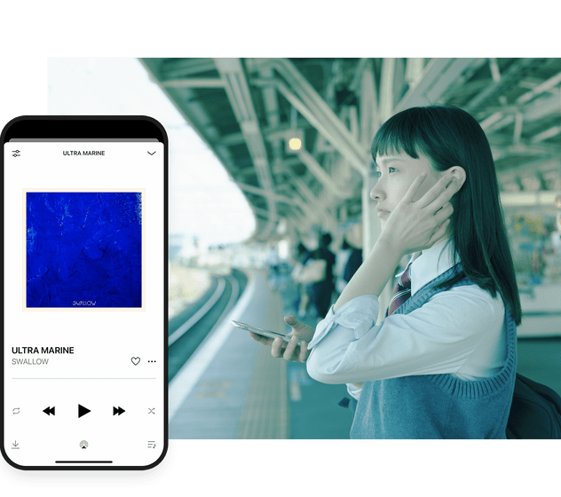 LINE 音乐服务界面