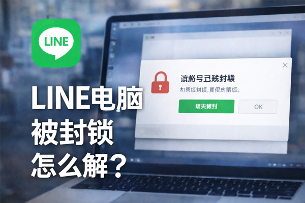 LINE电脑版被封锁怎么解？